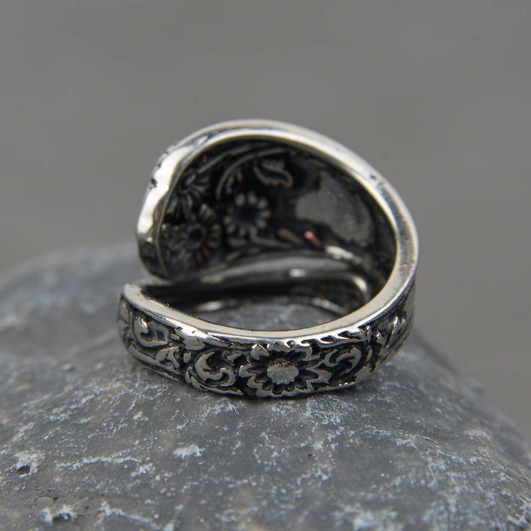mildstyles - Wholesale Cocktail/Statement Ring - Vintage Daisy Spoon Ring4