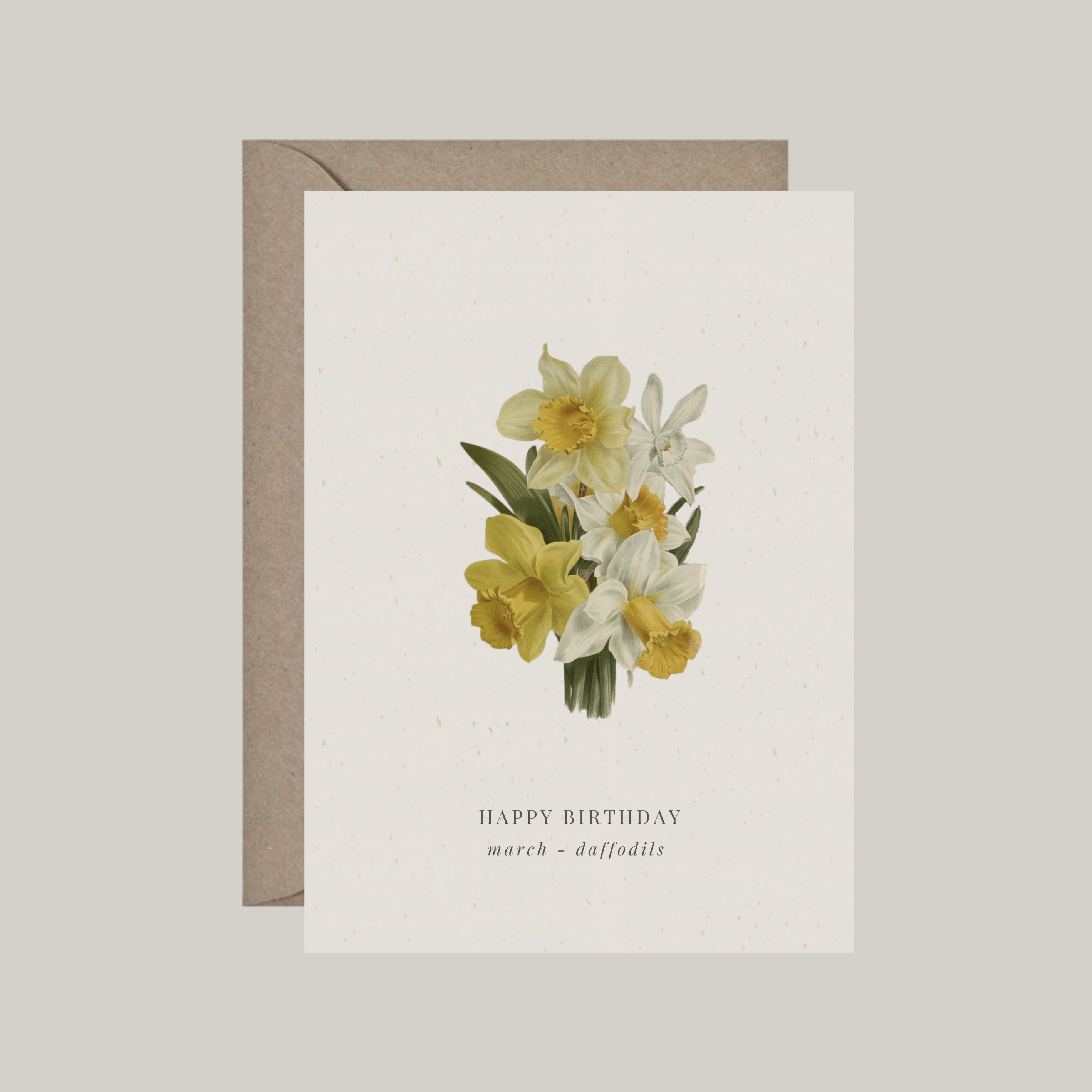 De Papierboetiek - Wholesale Birthday Card - Birth flowers | 12 birthday cards with envelope5