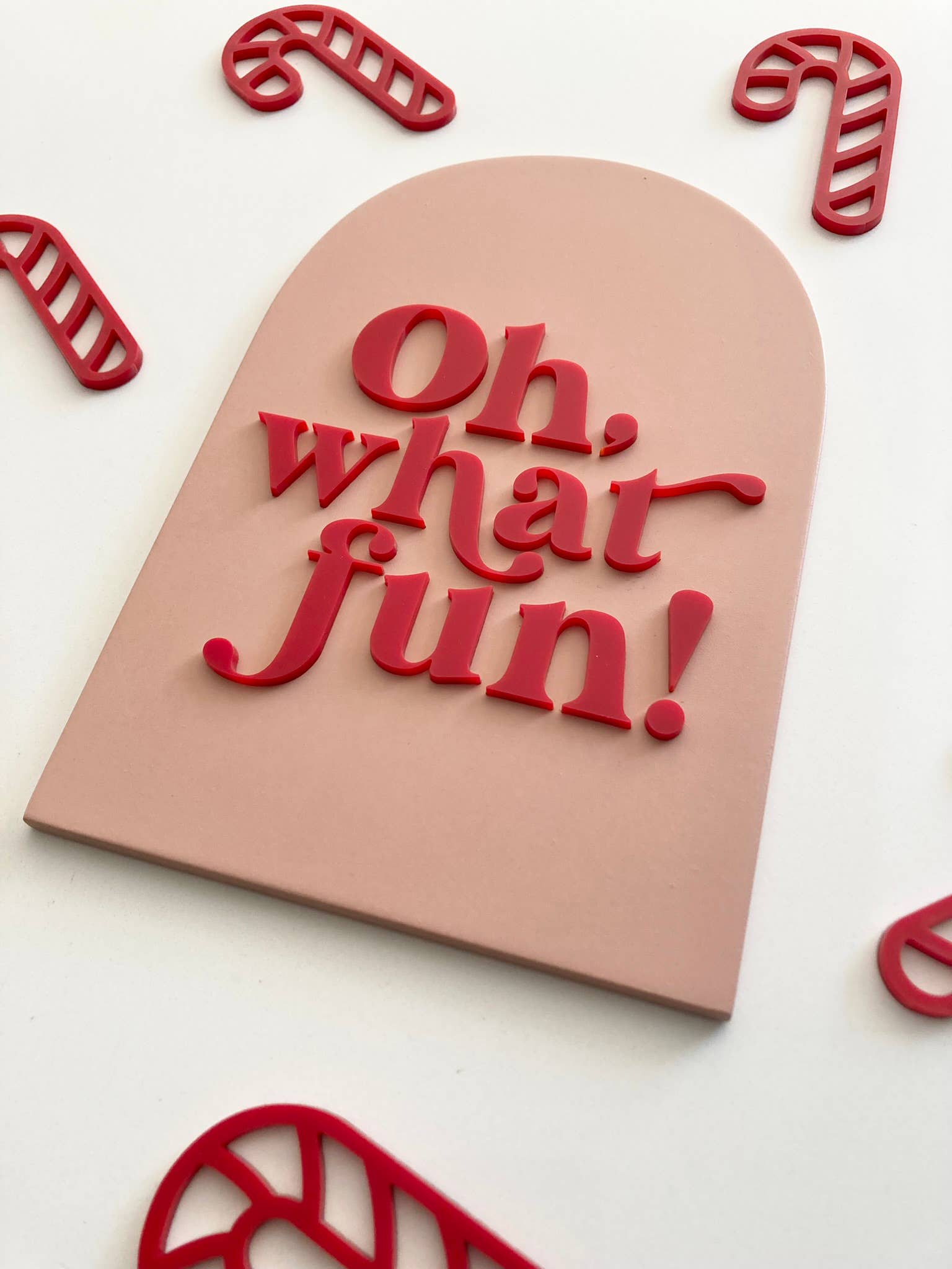 Cope and Co Custom Signs – wholesale Skylt – Skylt "Oh What Fun" i valfri storlek1