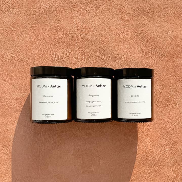 MODM - Wholesale Jar/Filled Candle - 'the dunes' scented candle - 180ml6