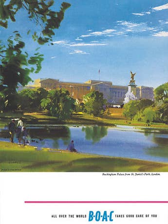 British Airways - Buckingham Palace for wholesale by Clanna Cards