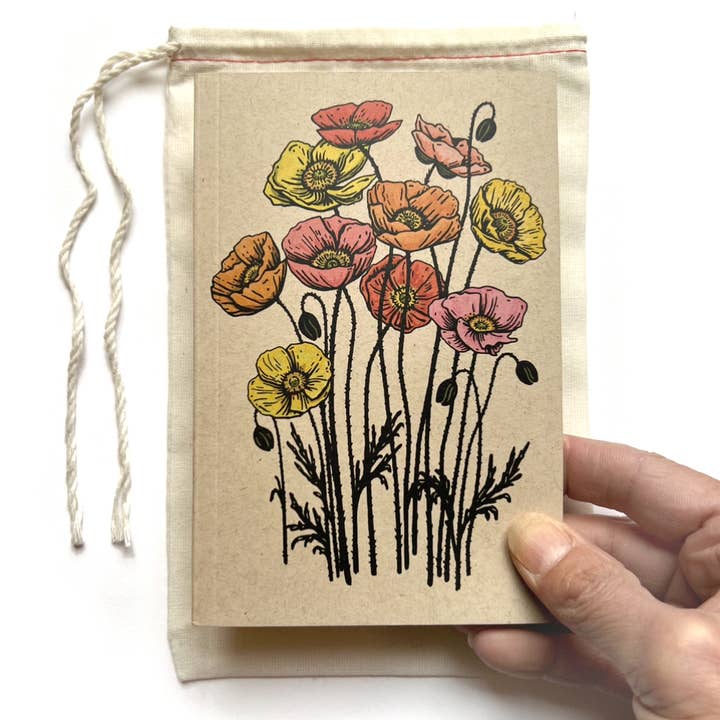 Little Lark - Wholesale Journal/Diary - Icelandic Poppies JournalĀ 3
