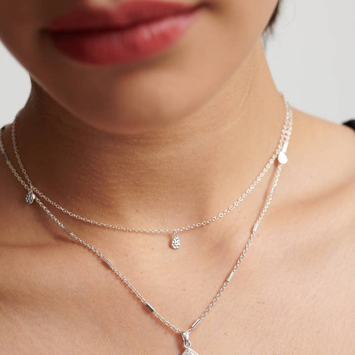 Lori Silver Sterling Plated Charm Necklace and other Purchase Wholesale lorna syson. Free Returns & Net 60 Terms on Faire trending on Faire.