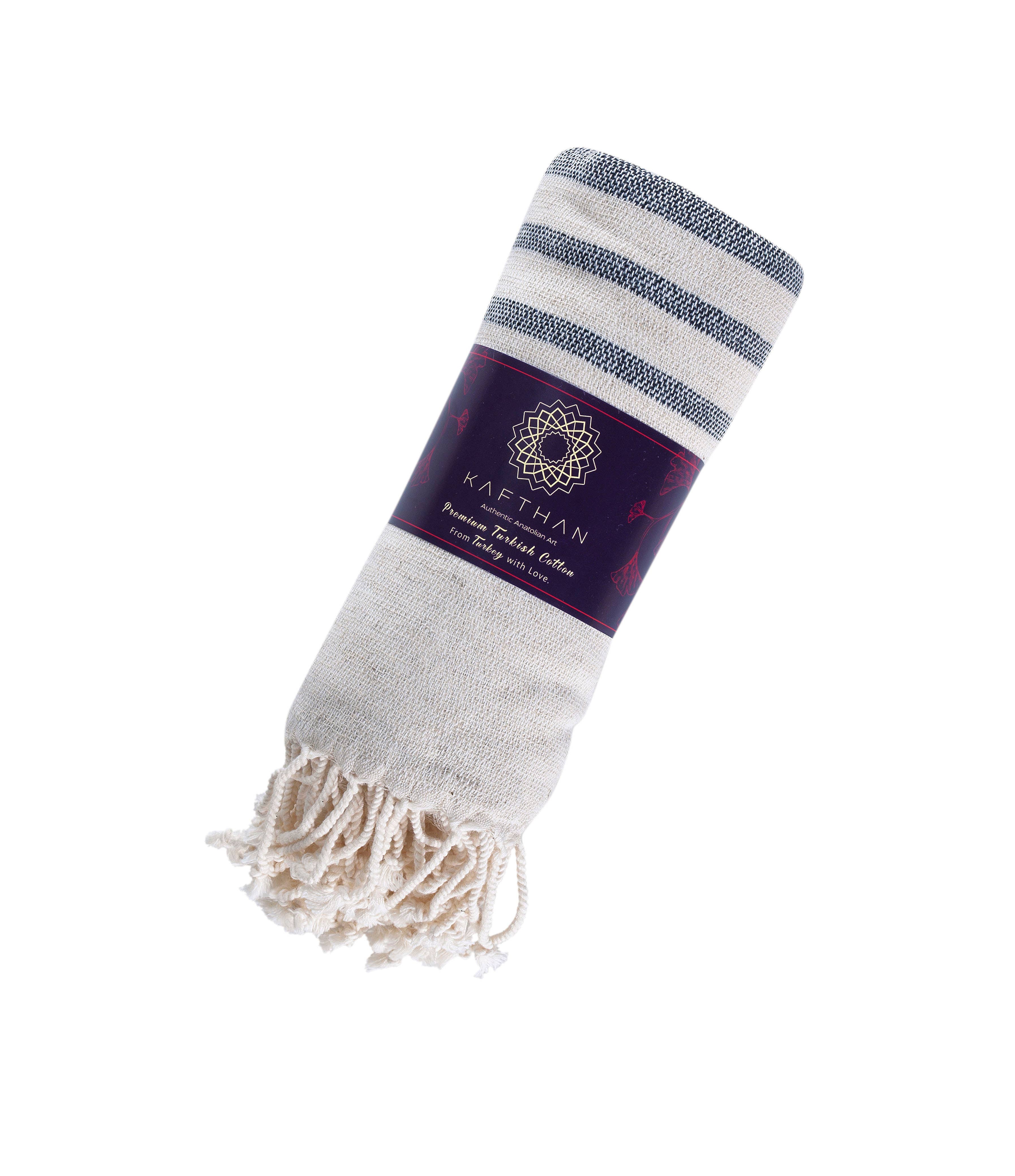 KAFTHAN - Wholesale Bath towel - Daphne Linen Turkish Towel | Beach Towel | Christmas Gift
