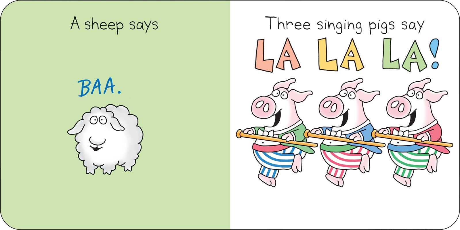 Simon & Schuster - Wholesale Baby & Toddler Book (0-2) - Moo, Baa, La La La! by Sandra Boynton2