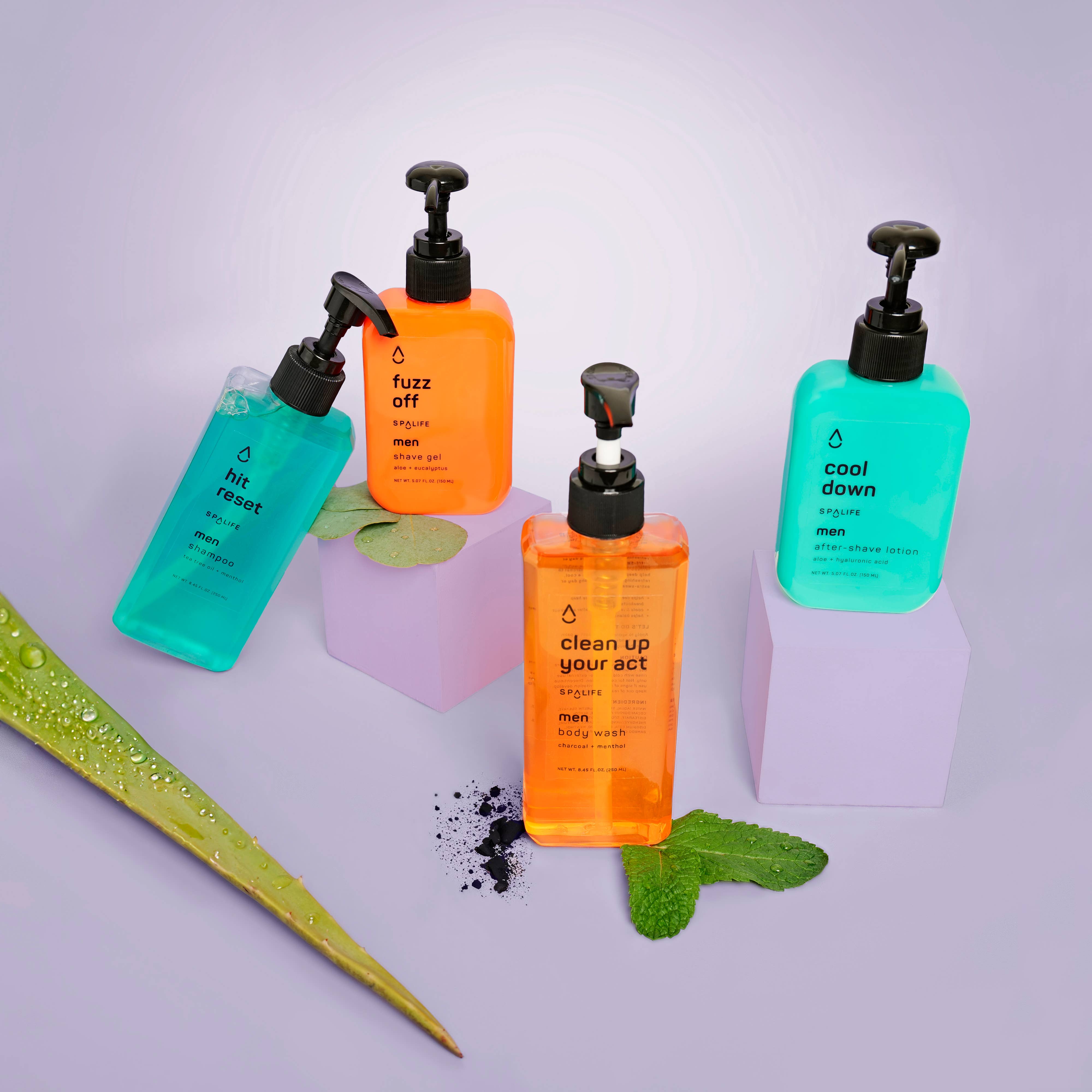 My Spa Life - Wholesale Bath & Body Set - Men's - Men's Hair & Body Care Grooming Kit,  Men's Skincare - 4 Pc 3