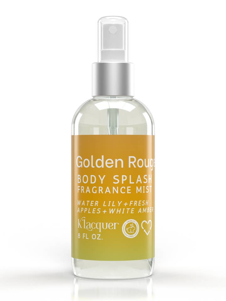 Golden Rouge Body Splash for wholesale by K'Lacquer