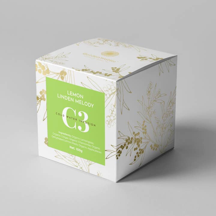 Golden Wattle Tea - Venta al por mayor Tés saludables/desintoxicantes - Infusiones frías- Melodía de limón tilo