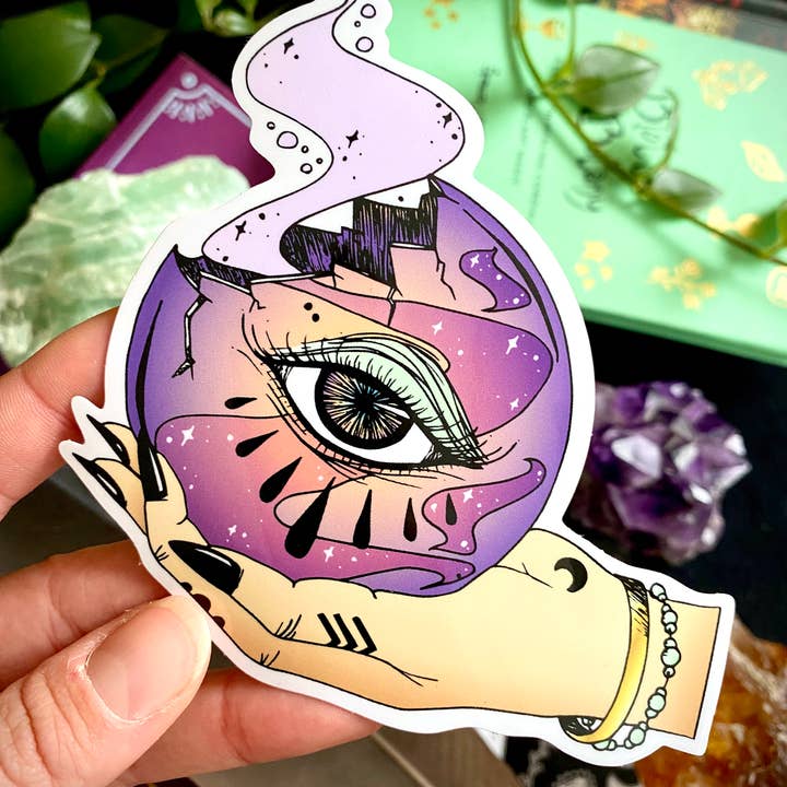 Meli TheLover - Wholesale Sticker - Stickers Waterproof Vinyl - Crystal Ball1