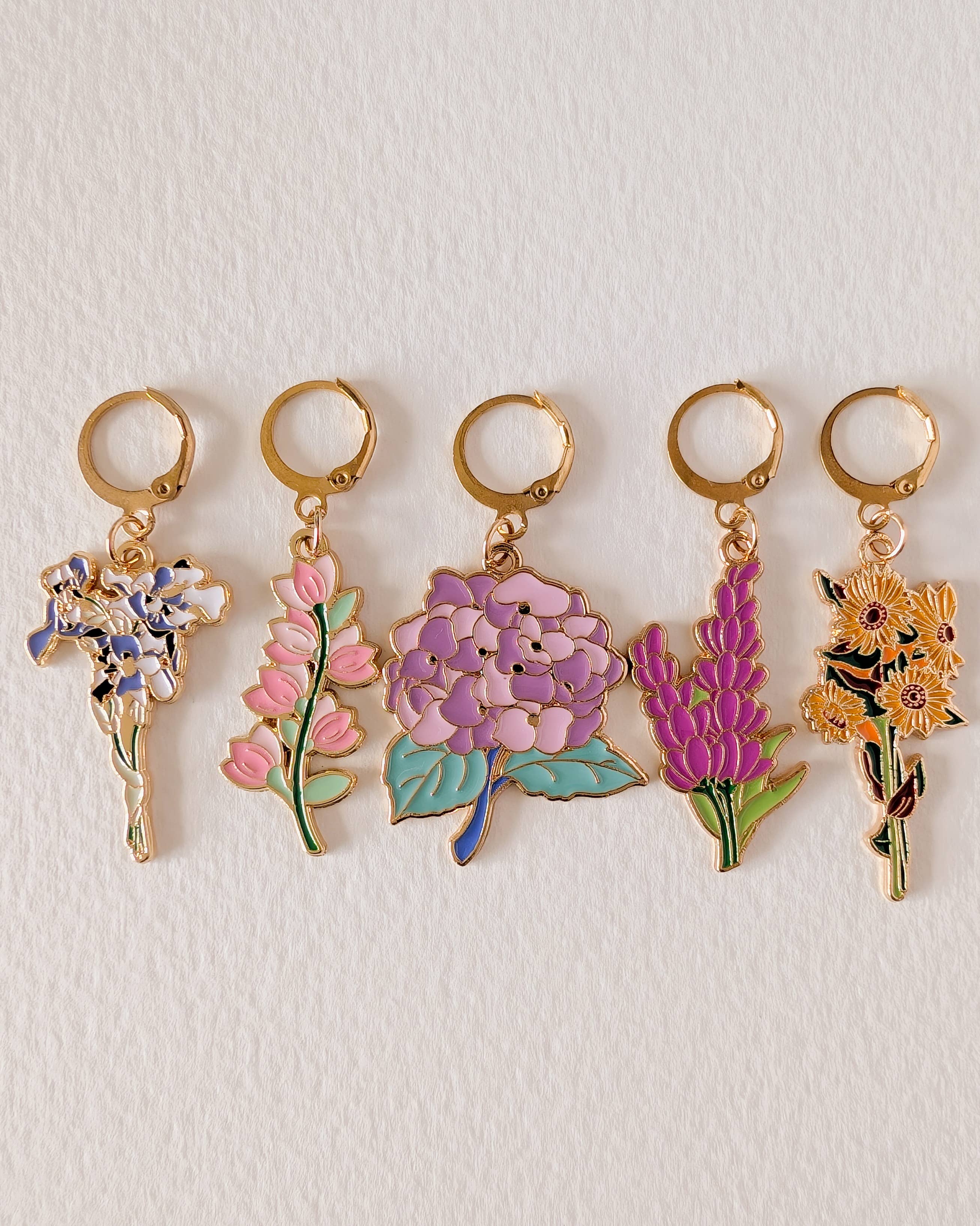 Hello Kim - Kim Chui - Wholesale Knitting/Crochet Supplies - Fleuri #2 - Removable stitch markers9