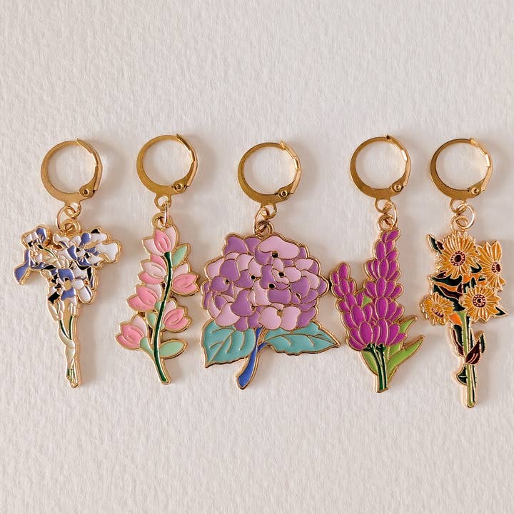 Hello Kim - Kim Chui - Wholesale Knitting/Crochet Supplies - Fleuri #2 - Removable stitch markers9