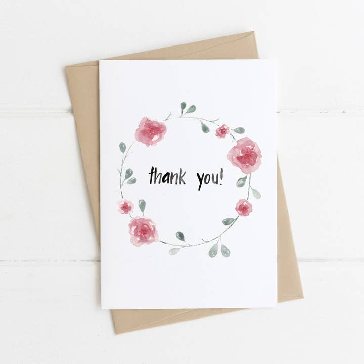 Guirnalda floral de agradecimiento para venta al por mayor de The Cranberry Finch