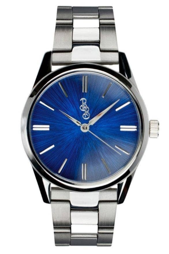 The Beyond Boring Watch Company – wholesale Wrist watch – Men's – Blue Sunburst Watch1