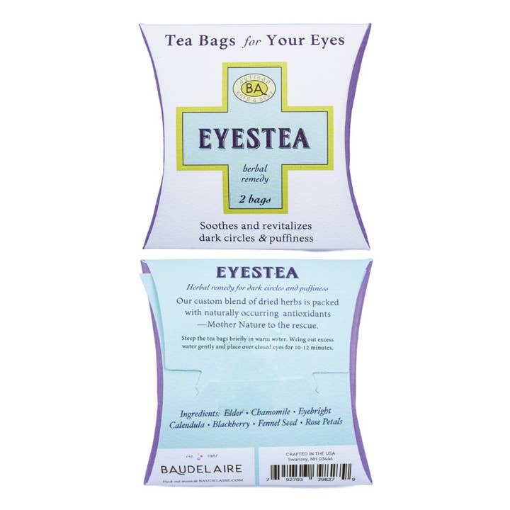 Baudelaire - Wholesale Eye Treatment Mask - Eyes Tea - 2 Pack1