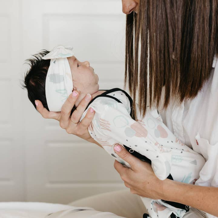 Copper Pearl - Wholesale Fashion Headband - Baby - Knit Headband Bow - Bayside2