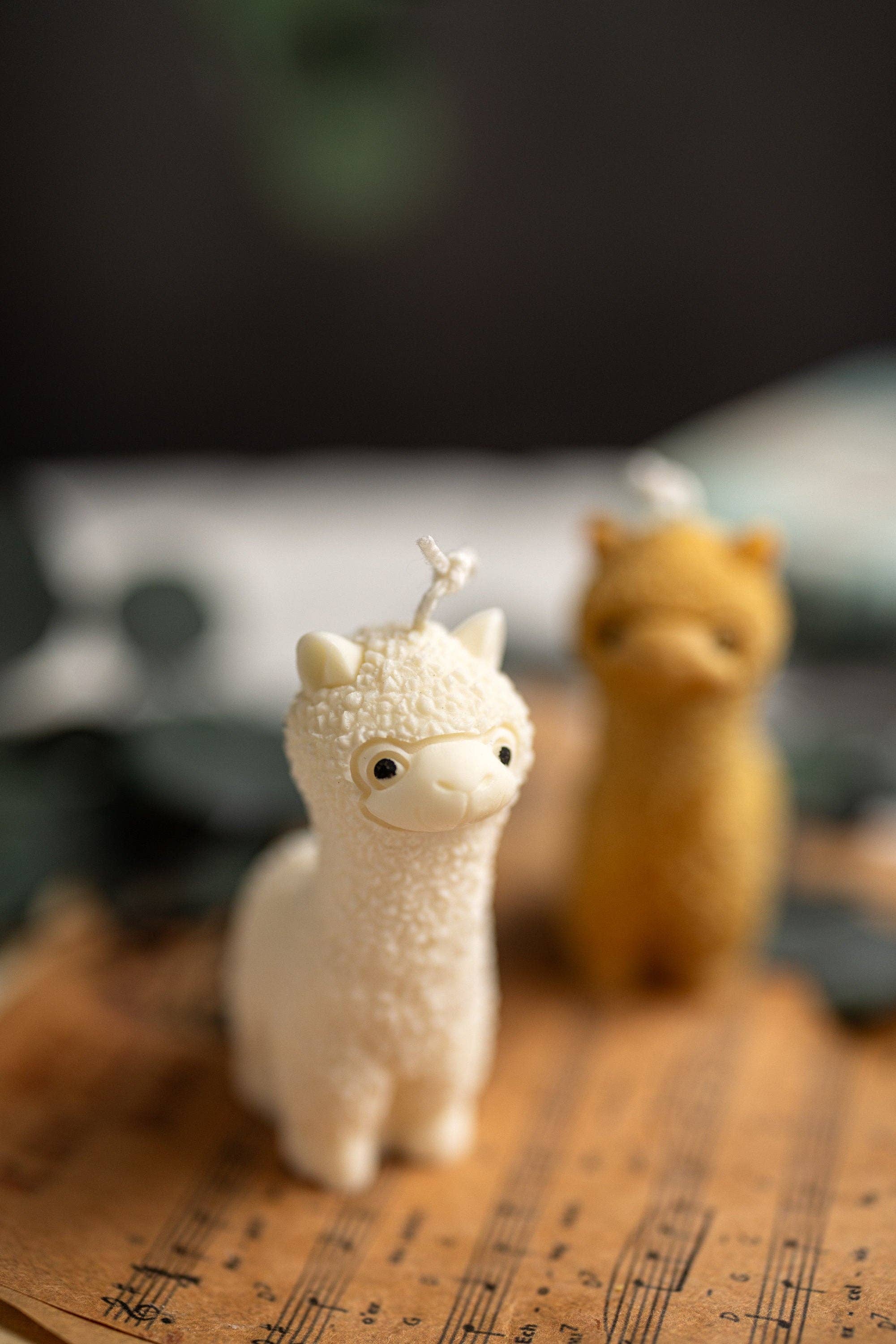 MySunshineCandless - Wholesale Novelty Candle - Cute Alpaca Candle/Colorful Lama Candles/Baby Shower Favors/Lama Candle /Scented Lama Candle3