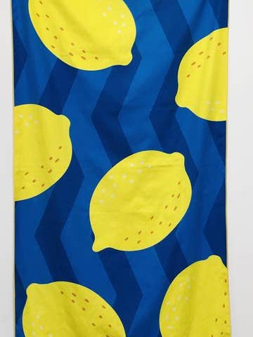 Beach Towel, Citrus, Lemon Drop for wholesale by Clutch Towels