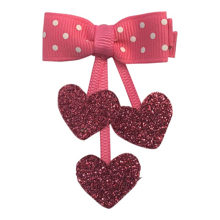 02 Dangle Herzen für den Großhandel von Bows For Belles, LLC