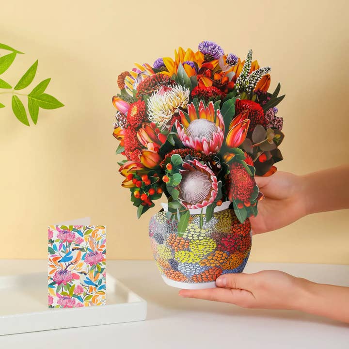 PetalPal - Wholesale Everyday Greeting Card - Illawarra Essence Pop-Up Bouquet