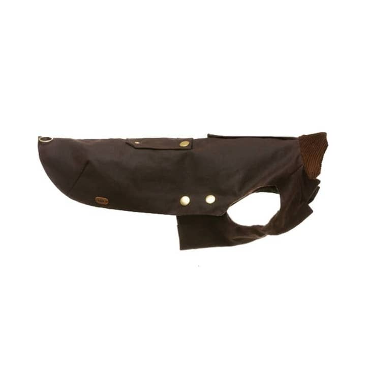 tQel dog trends - Wholesale Pet Coat - Dog - Barbour type Brown dog coat1