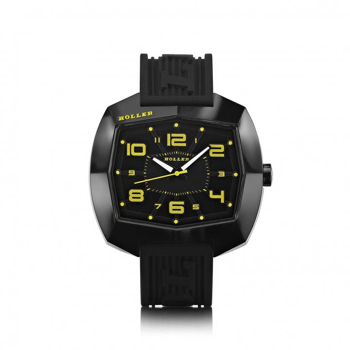 Holler De Lite Black & Yellow Watch HLW2452-6 for wholesale by Holler