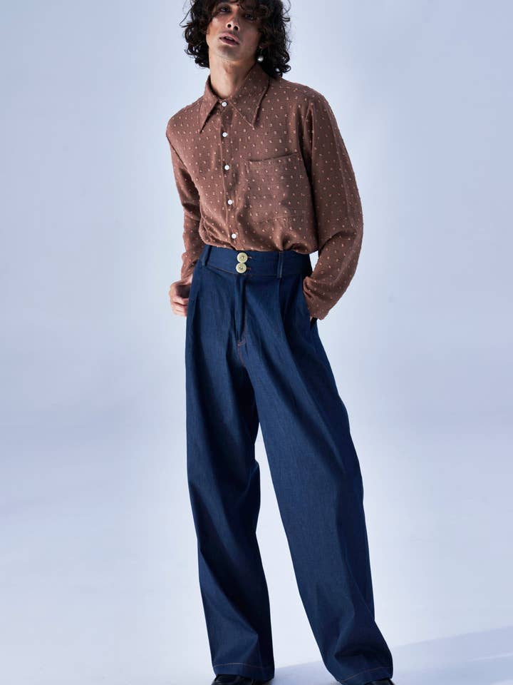 California Shirt | tufted brown for wholesale by wildsky