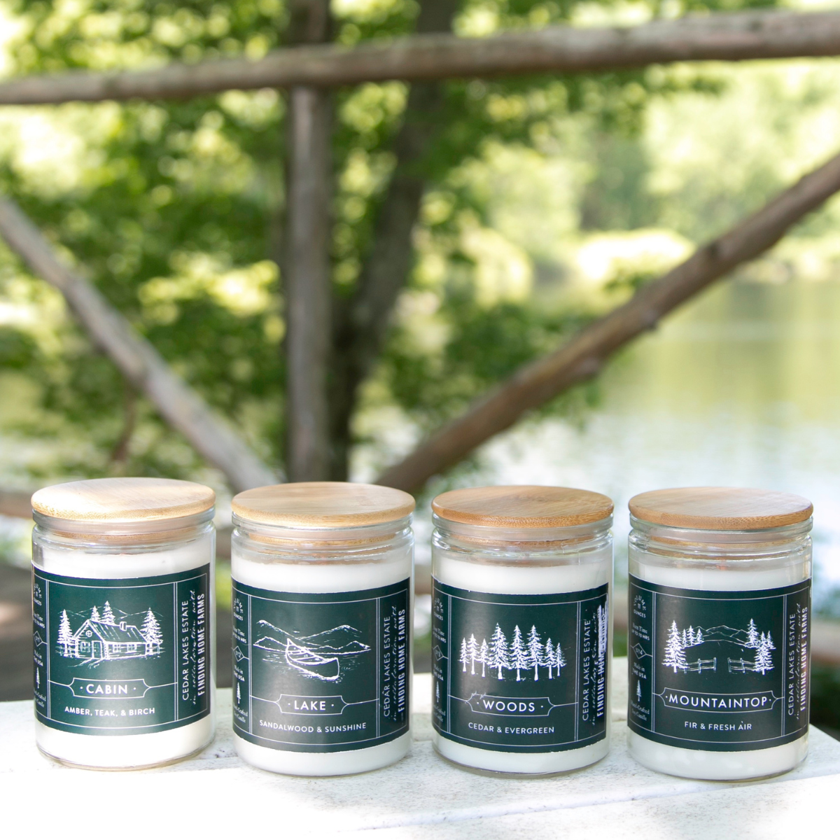Finding Home Farms - Wholesale Jar/Filled Candle - Soy Candle, Woods,  Woody Scent2
