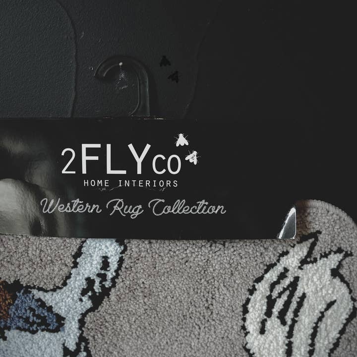 2 Fly Co - Wholesale Area Rug - RODEO RUG *BRONC BUSTER8