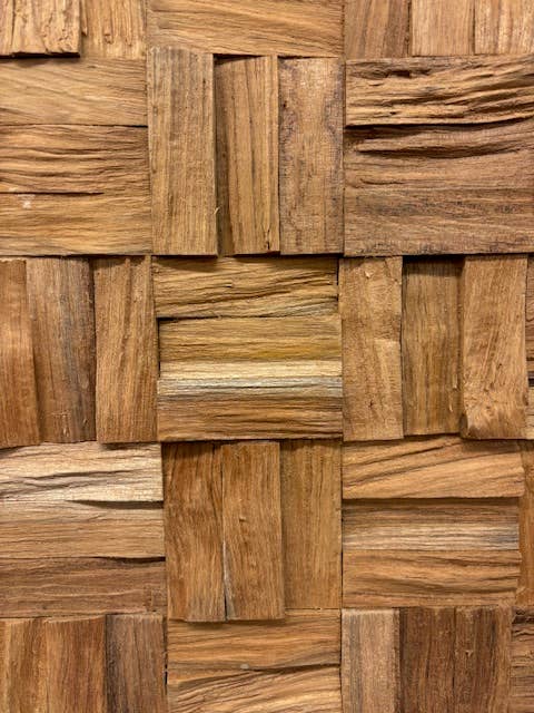 Asia West - Wholesale Gallery Wall Set - Geometric Wood Wall Art Panel- (16" x 16")3