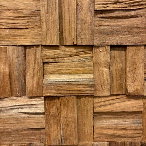 Asia West - Wholesale Gallery Wall Set - Geometric Wood Wall Art Panel- (16" x 16")3