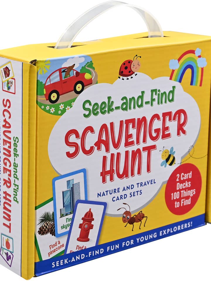 Seek-and-Find Scavenger Hunt Card Pack for wholesale by Peter Pauper Press