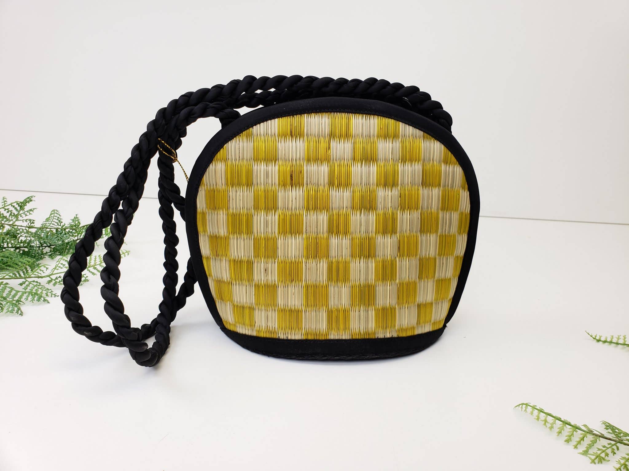 Baskets of Cambodia - Wholesale Crossbody Bag - Women's - Clamshell Shape Purse w/ Braided Handle & YKK Zipper7