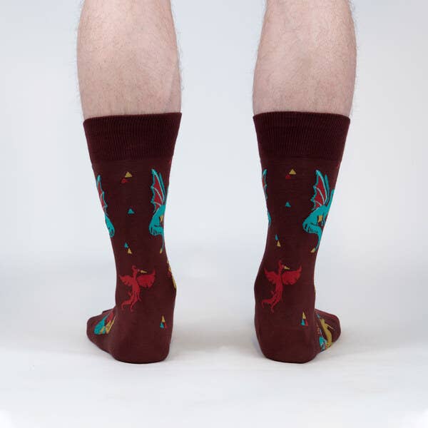 Sock it To Me - Wholesale Socks - Men's - Men's Crew Sock: Beasts of Yore
