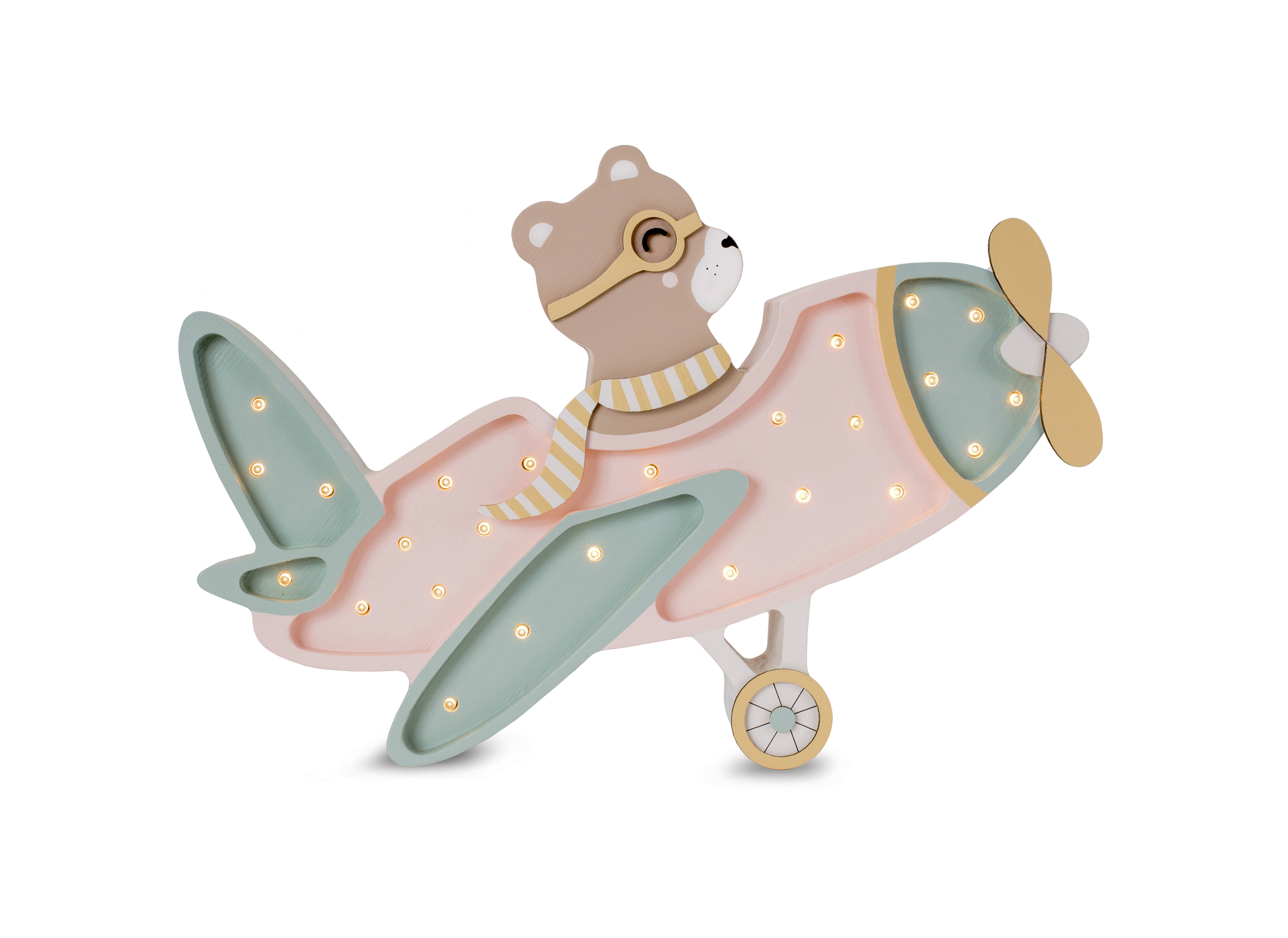 Little Lights - Wholesale Night Light - Kids & Baby - Little Lights Vintage Plane Lamp5