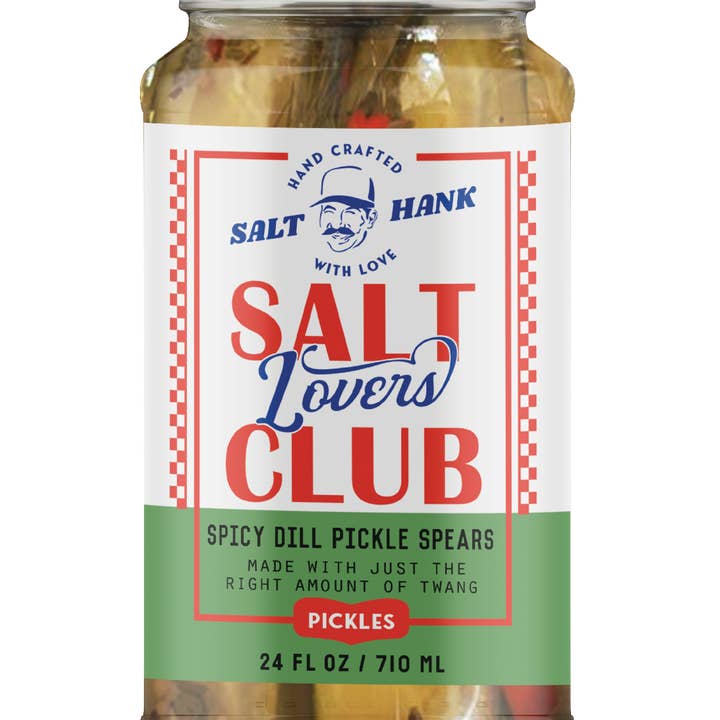 Spicy Dill Pickle Spears for wholesale by Salt Lovers Club