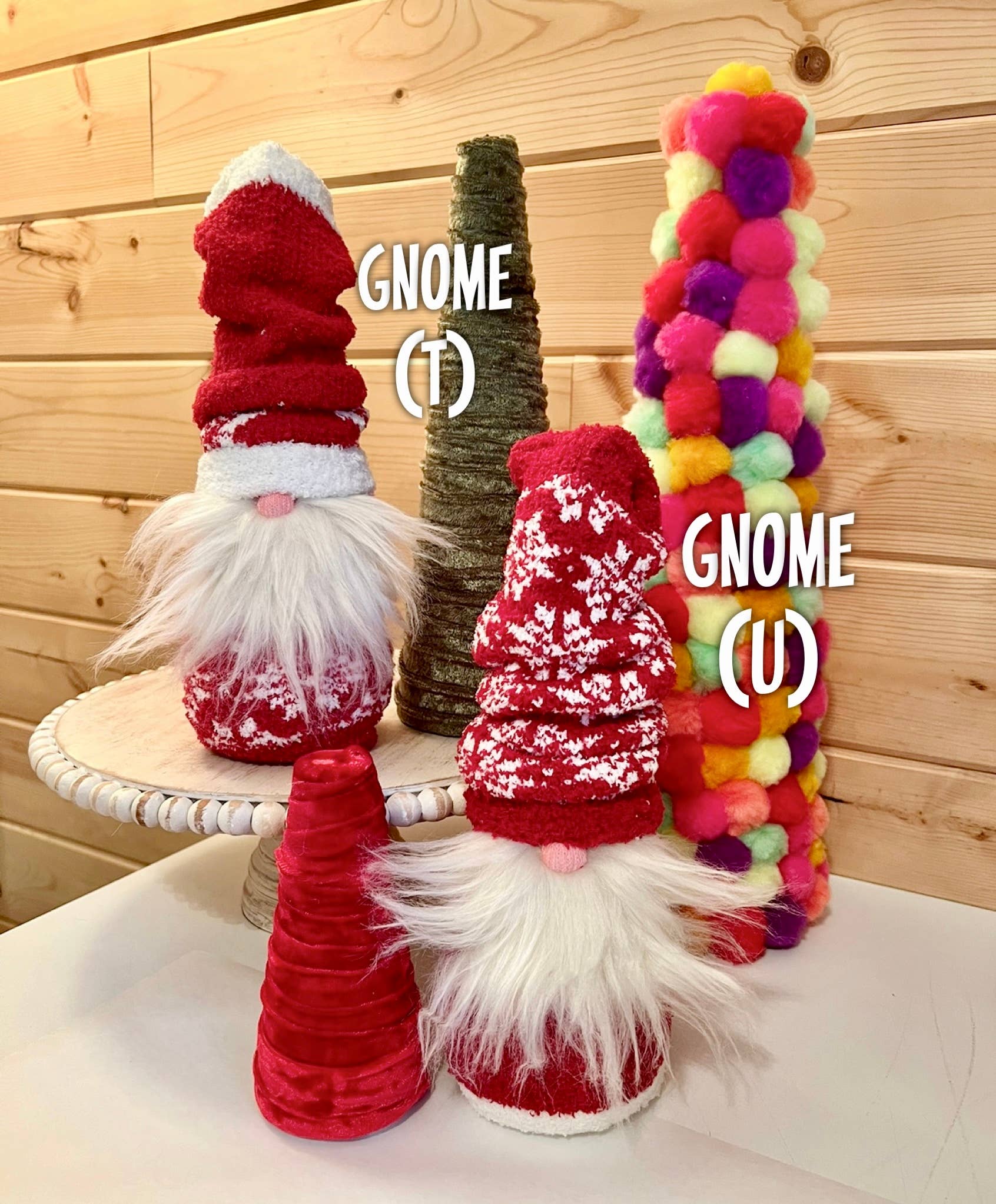 Leanne Bruce Co. - Wholesale Decorative Tabletop Object - Handmade GNOMES from Holiday to Spring to Fall Decor Gnomes10