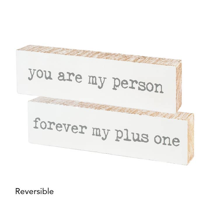 Collins Painting & Design - Wholesale Sign - SW-1014 - Plus One Sitter (reversible)