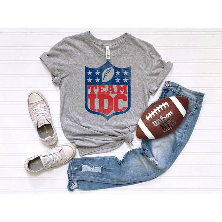 Team IDC T-shirt for engroshandel hos WTF Label