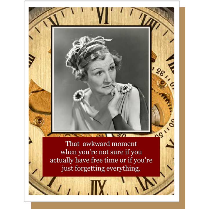 Ümlaut Brooklyn - Wholesale Everyday Greeting Card - Awkward Moment - Everyday Card