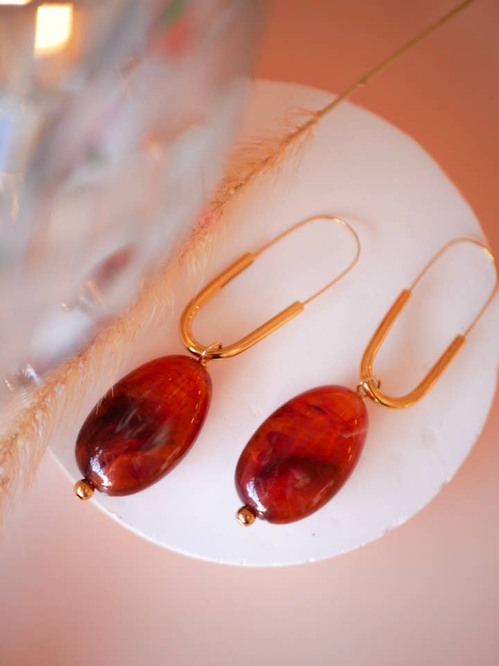 Pendientes Diane - Azeria - Acero Inoxidable para venta al por mayor de Azeria Création