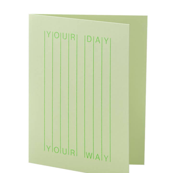 Short Talk - Wholesale Everyday greeting card - Your Day, Your Way