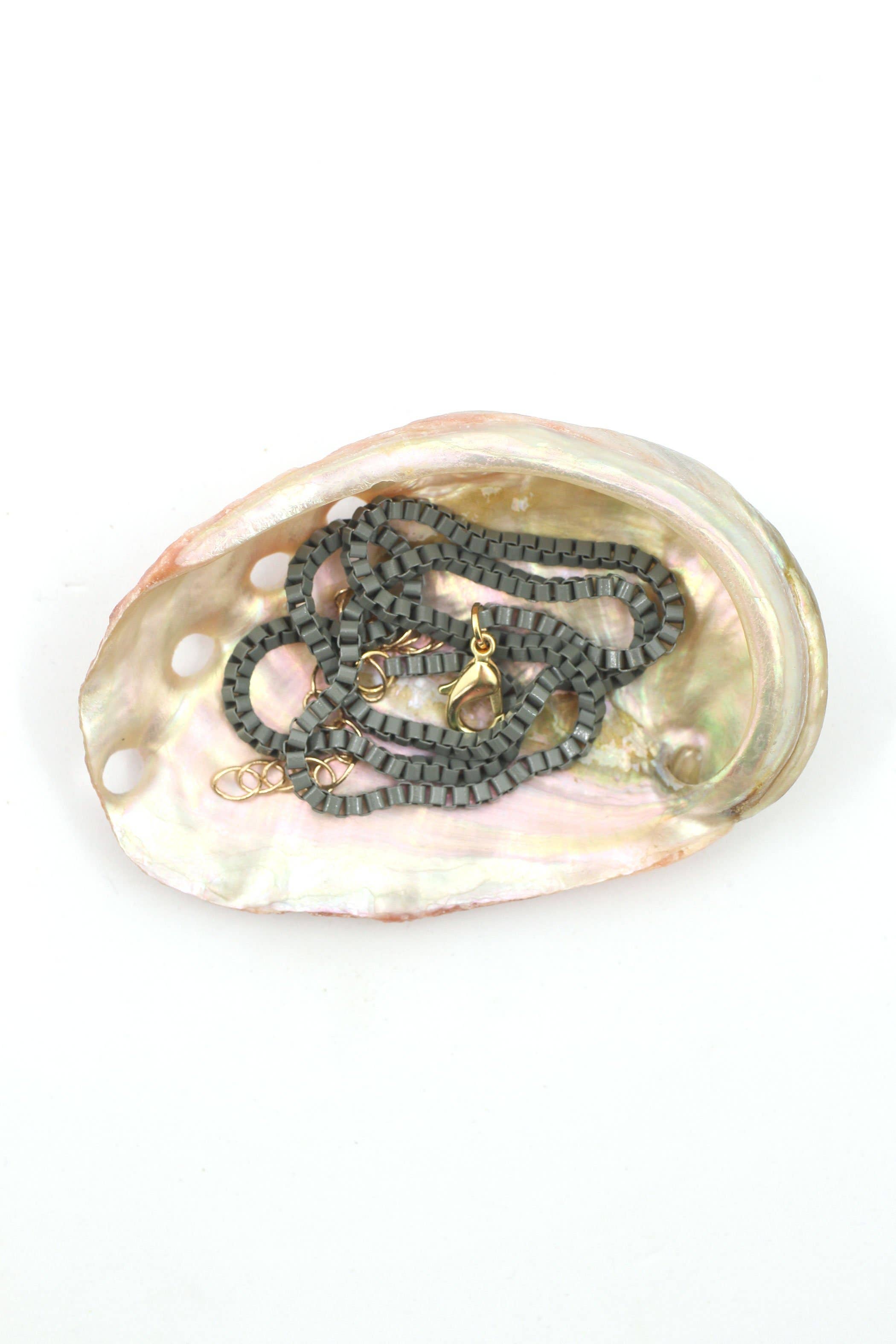 Woman Shops World - Wholesale Link & Chain Necklace - Enamel Box Chain Necklace, Adjustable Unisex Jewelry14