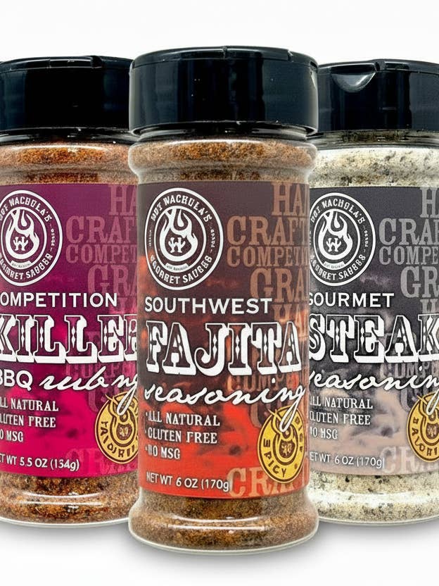 Échantillon d'assaisonnement pour la vente par Hot Wachula's