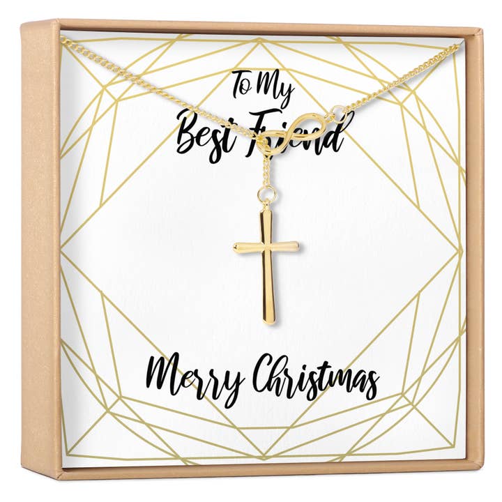 Best Friend Christmas Gift Necklace for wholesale by Dear Ava