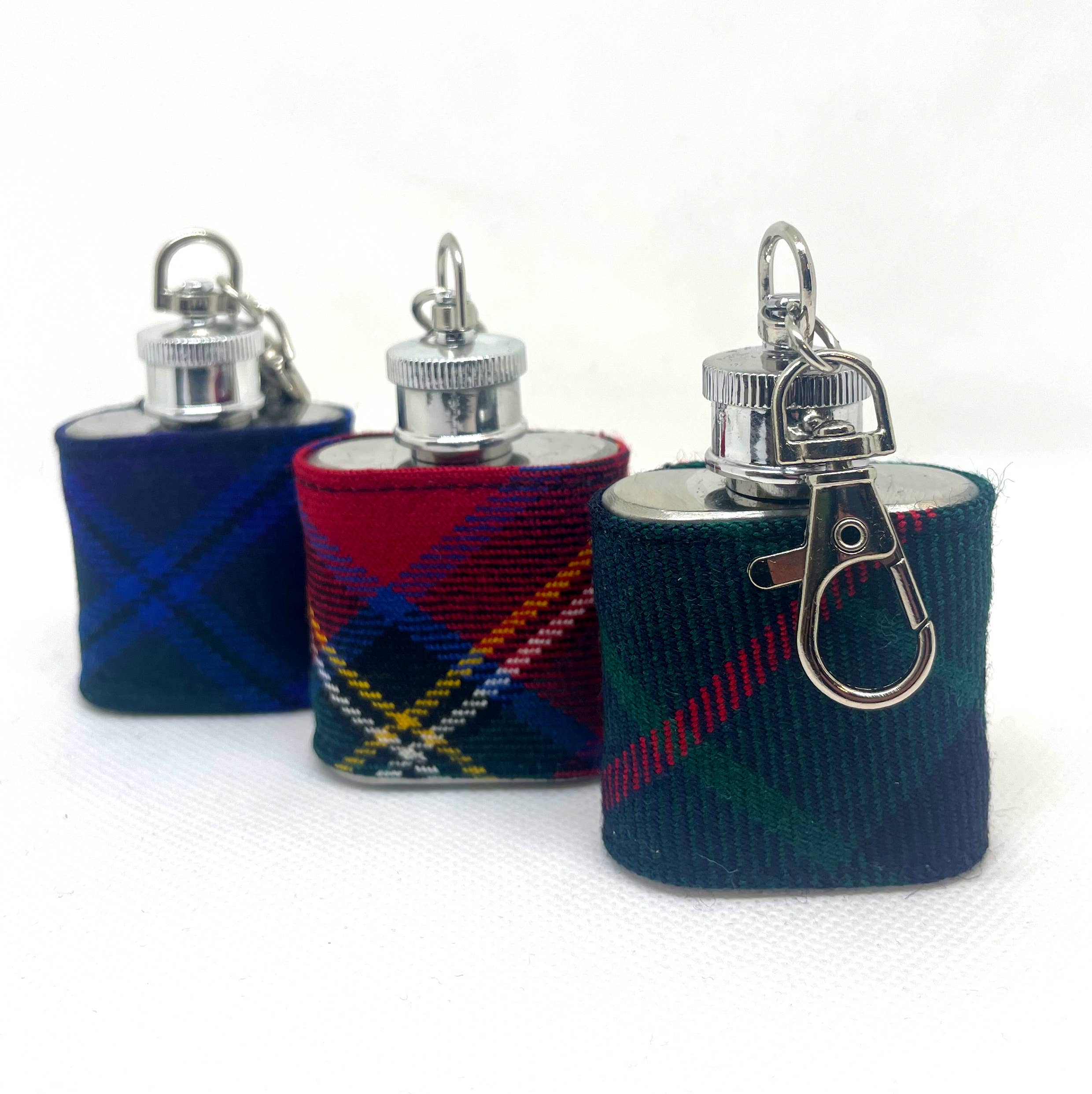 The Edinburgh Bow Tie Co. - Wholesale Flask - Mini Tartan Hip Flask2