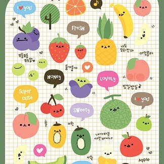 BCmini - Wholesale Sticker - 01005 Bittersweet Stickers