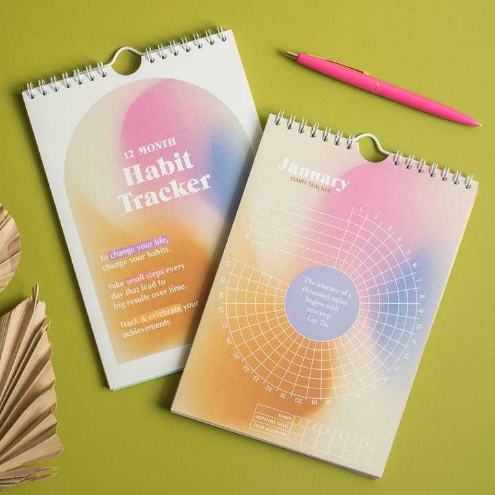 Good Tuesday (Once Upon a Tuesday) - Wholesale Planner - Daily Habit Tracker | 12 Month Goal Planner | Gradients