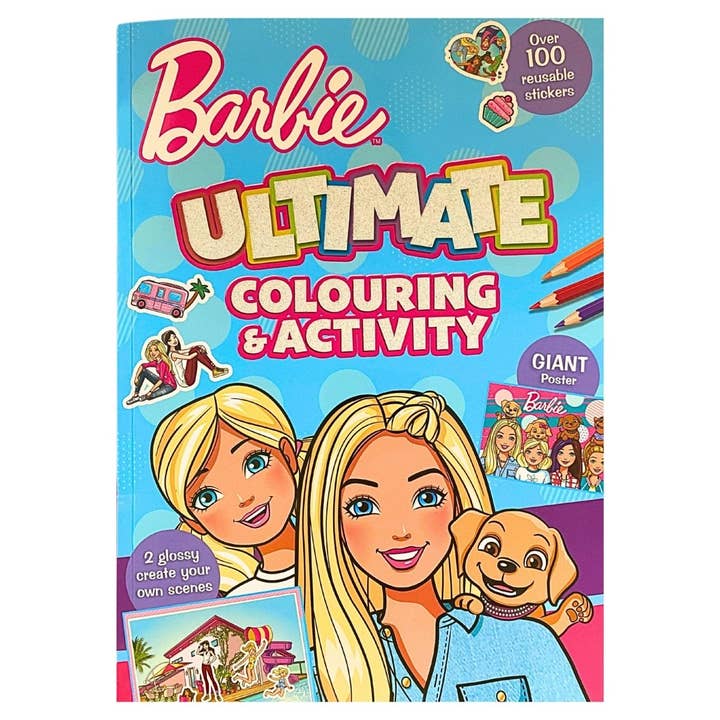 Barbie Ultimate Colouring & Activity Book for wholesale by Kids Party Craft