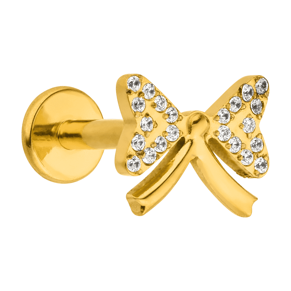 Schmuckgroßhandel – Großhandel Einzelohrring – Glow Tie Piercing | Titan0