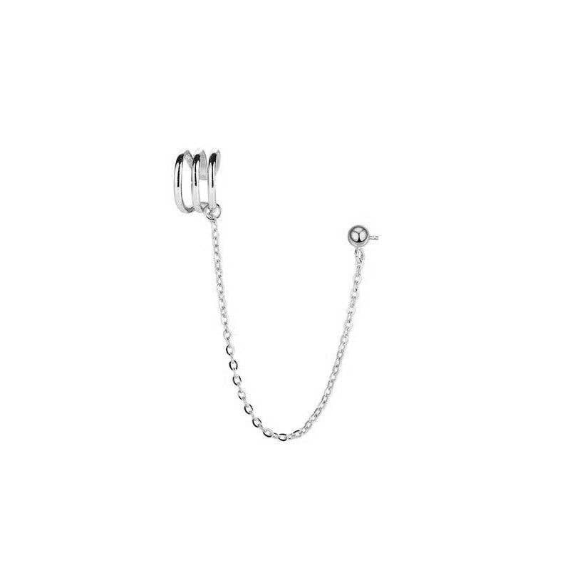 Love Local Jewelry – Brincos de punho/trespasse por atacado – ETTA ear climber com earcuff e brinco de botão1